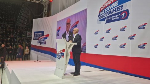 POLITIKA KOJU RUKOVODI VUČIĆ JE POLITIKA PONOSNE SRBIJE Vučević: Izbor je jednostavan. 17. decembra olovke u ruke i pogled pravo POLITIKA KOJU RUKOVODI VUČIĆ JE POLITIKA PONOSNE SRBIJE Vučević: Izbor je jednostavan. 17. decembra olovke u ruke i pogled pravo