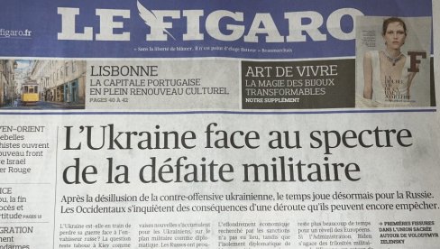 ФИГАРО: А ШТА АКО УКРАЈИНА ГУБИ РАТ? Промена дискурса на Западу поводом ситуације у којој се налазе власти у Кијеву због стања на бојишт ФИГАРО: А ШТА АКО УКРАЈИНА ГУБИ РАТ? Промена дискурса на Западу поводом ситуације у којој се налазе власти у Кијеву због стања на бојишт