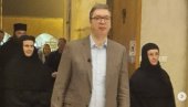 POSETIO SAM MANASTIR ŽIČU, VELIKU SVETINJU Vučić: Narodi koji ne čuvaju svoju prošlost, nemaju ni svoju budućnost (FOTO)