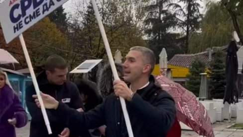 НАПАД НА ШТАНД СНС У НИШУ: Насилници нису против насиља већ су против јаке Србије