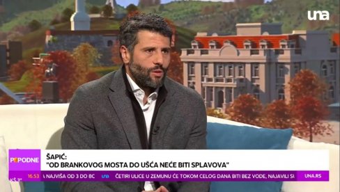 ŠAPIĆ: Podignuti su standardi u svim oblastima. Beograđani neće hteti da ih se odreknu, čak i ako ja ne pobedim na izborima ŠAPIĆ: Podignuti su standardi u svim oblastima. Beograđani neće hteti da ih se odreknu, čak i ako ja ne pobedim na izborima