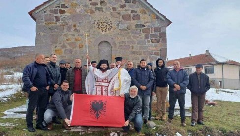 LAŽNI SVEŠTENIK NIKOLA DŽUFKA SA GRUPOM ALBANACA PROVALIO U SRPSKU CRKVU U RAKITNICI: Nezapamćen nasrtaj na imovinu SPC na Kosmetu