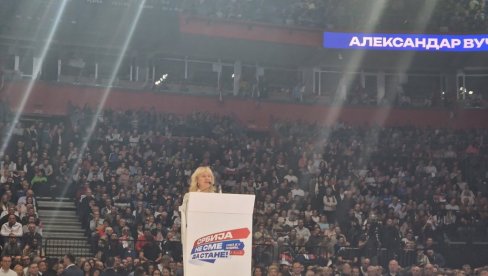U SRBIJI SVAKO MOŽE DA IMA DECU ZAHVALJUJUĆI NAJSAVREMENIJOJ MEDICINI: Govor doktorke Vujović u punoj Areni U SRBIJI SVAKO MOŽE DA IMA DECU ZAHVALJUJUĆI NAJSAVREMENIJOJ MEDICINI: Govor doktorke Vujović u punoj Areni