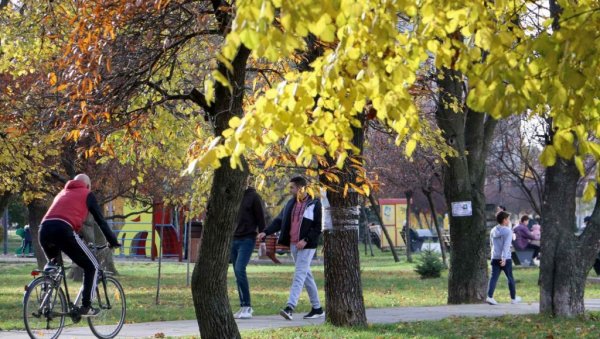 ЗЛАТНА ЈЕСЕН ЈОШ ТРАЈЕ: Временска прогноза за четвртак, 24. октобар ЗЛАТНА ЈЕСЕН ЈОШ ТРАЈЕ: Временска прогноза за четвртак, 24. октобар