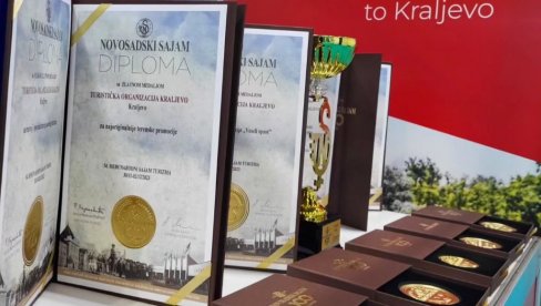 ŠAMPIONI SAJMA: Nova priznanja Turističkoj organizaciji Kraljeva ŠAMPIONI SAJMA: Nova priznanja Turističkoj organizaciji Kraljeva