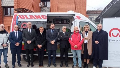 DONACIJA POLJSKE: Knjaževcu vredno sanitetsko vozilo DONACIJA POLJSKE: Knjaževcu vredno sanitetsko vozilo