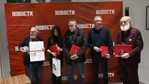 DODELOM NAGRADA OTVORENA IZLOŽBA NAJBOLJIH RADOVA NA 56. KONKURSU NOVOSTI: Pjer brani karakter i umetnost karikature DODELOM NAGRADA OTVORENA IZLOŽBA NAJBOLJIH RADOVA NA 56. KONKURSU NOVOSTI: Pjer brani karakter i umetnost karikature