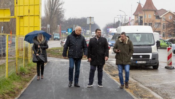 Градоначелник Бакић обишао завршне радове на изградњи бициклистичке стазе до суботичке Привредне зоне „Мали Бајмок“