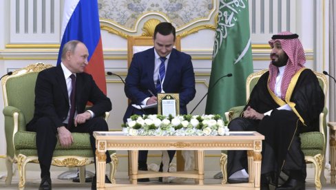PUTIN RAZGOVARAO SA BIN SALMANOM: Nastavlja se bliska saradnja, stav o Bliskom istoku se poklapa PUTIN RAZGOVARAO SA BIN SALMANOM: Nastavlja se bliska saradnja, stav o Bliskom istoku se poklapa