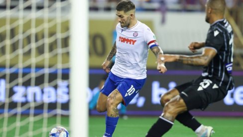 LAD ZADATAK ZA BILE: Fenjeraš nema čime da zapreti Hajduku