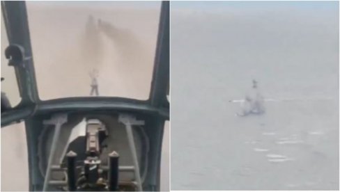 NEVEROVATAN SNIMAK SA RATIŠTA: Moćni ruski Mi-8 uništava ukrajinski pomorski dron (VIDEO) NEVEROVATAN SNIMAK SA RATIŠTA: Moćni ruski Mi-8 uništava ukrajinski pomorski dron (VIDEO)