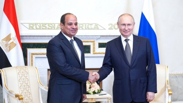 ПУТИН СЕ ЗАХВАЛИО ПРЕДСЕДНИКУ ЕГИПТА: Одао признање на помоћи у евакуацији руских држављана из Појаса Газе ПУТИН СЕ ЗАХВАЛИО ПРЕДСЕДНИКУ ЕГИПТА: Одао признање на помоћи у евакуацији руских држављана из Појаса Газе