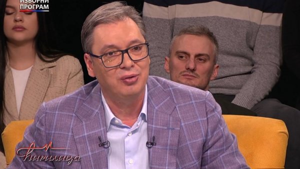 УВЕК СМО О УКРАЈИНИ ПРИЧАЛИ 45 , А ТАДА САМО ЧЕТИРИ МИНУТА Вучић: Видео сам колико је Путину стало до Набиулине УВЕК СМО О УКРАЈИНИ ПРИЧАЛИ 45 , А ТАДА САМО ЧЕТИРИ МИНУТА Вучић: Видео сам колико је Путину стало до Набиулине