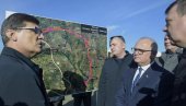 НОВИ ПУТ ‒ ЖИВОТ ЗА БАНАТ: Весић обишао радове на ауто-путу Београд‒Зрењанин