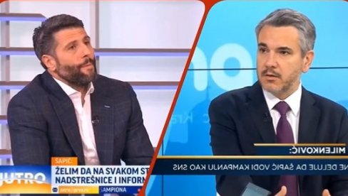 ŠAPIĆ OBRADOVIĆU: Pa vama je prva na listi bila četiri godine u koaliciji sa istim tim Šešeljem, a sada vam smeta on ŠAPIĆ OBRADOVIĆU: Pa vama je prva na listi bila četiri godine u koaliciji sa istim tim Šešeljem, a sada vam smeta on