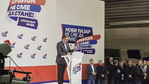 UBRZAĆEMO RADOVE NA SVIM PRAVCIMA I POLJIMA Vučić: U svakom trenutku i na svakom mestu sam mislio i na Bošnjake, ne samo na Srbe