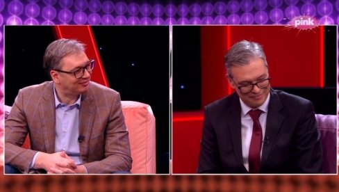 VUČIĆ O SVOM DVOJNIKU: Pred njim je budućnost, i politička VUČIĆ O SVOM DVOJNIKU: Pred njim je budućnost, i politička