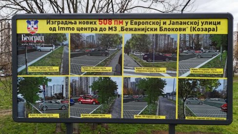 REŠAVA SE DECENIJSKI PROBLEM Šapić: Deset lokacija na Novom Beogradu dobija 510 parking mesta (FOTO)