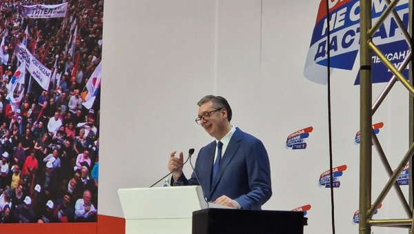 ВУЧИЋ: Политика мора да буде усмерена према напретку, а не да буде политика мржње према онима који другачије мисле ВУЧИЋ: Политика мора да буде усмерена према напретку, а не да буде политика мржње према онима који другачије мисле