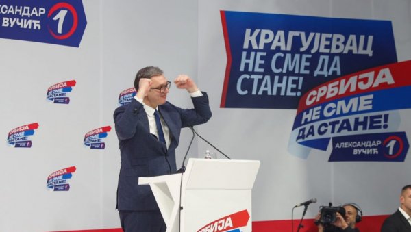 СНС ИЗГРАДИО ЧВРСТ ТЕМЕЉ ЗА ВЛАСТ ОД ЧЕТИРИ ГОДИНЕ: На поновљеном заокруживању листа коју је предводио Вучић појачала децембарски тријумф СНС ИЗГРАДИО ЧВРСТ ТЕМЕЉ ЗА ВЛАСТ ОД ЧЕТИРИ ГОДИНЕ: На поновљеном заокруживању листа коју је предводио Вучић појачала децембарски тријумф