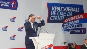 СНС ИЗГРАДИО ЧВРСТ ТЕМЕЉ ЗА ВЛАСТ ОД ЧЕТИРИ ГОДИНЕ: На поновљеном заокруживању листа коју је предводио Вучић појачала децембарски тријумф