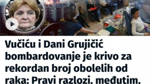 SRAMAN TEKST NA NOVOJ - ŠOLAKOVI MEDIJI BRANE NATO: Bombardovanje nema veze sa kancerom, kao da su nas cvećem gađali! SRAMAN TEKST NA NOVOJ - ŠOLAKOVI MEDIJI BRANE NATO: Bombardovanje nema veze sa kancerom, kao da su nas cvećem gađali!