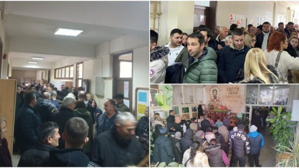 УПРКОС БРОЈНИМ ОПСТРУКЦИЈАМА ПРИШТИНЕ: Велика излазност Срба са Косова и Метохије на данашњим изборима (ФОТО) УПРКОС БРОЈНИМ ОПСТРУКЦИЈАМА ПРИШТИНЕ: Велика излазност Срба са Косова и Метохије на данашњим изборима (ФОТО)