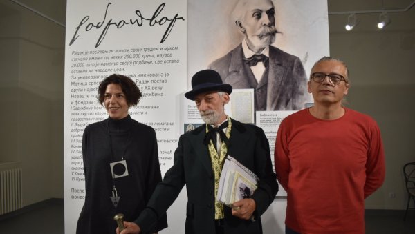 ТОКОМ ЖИВОТА ТВРДИЦА, ПОСЛЕ СМРТИ ДАРОДАВАЦ: Музеј у Кикинди обележио 200 година од рођења Ђоке Радака, једног од највећих добротвора Матице ТОКОМ ЖИВОТА ТВРДИЦА, ПОСЛЕ СМРТИ ДАРОДАВАЦ: Музеј у Кикинди обележио 200 година од рођења Ђоке Радака, једног од највећих добротвора Матице