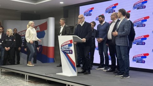 VUČEVIĆ: SNS će imati najmanje 128 mandata u Skupštini Srbije