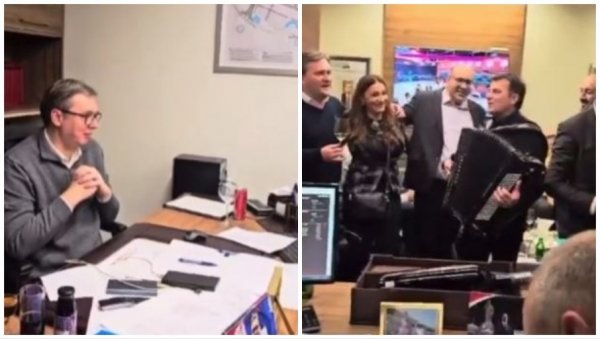 СЛАВЕ ПОБЕДУ КОЈУ ИМ ЈЕ ВУЧИЋ ДОНЕО, А ОН И ДАЉЕ РАДИ: Сузана Васиљевић објавила снимак славља након победе (ВИДЕО) СЛАВЕ ПОБЕДУ КОЈУ ИМ ЈЕ ВУЧИЋ ДОНЕО, А ОН И ДАЉЕ РАДИ: Сузана Васиљевић објавила снимак славља након победе (ВИДЕО)