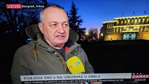 IZBORI SU PROŠLI, DIVLJAŠTVO SE NASTAVLJA: Milivojević u hrvatskim medijima najstrašnije vređa srpskog predsednika IZBORI SU PROŠLI, DIVLJAŠTVO SE NASTAVLJA: Milivojević u hrvatskim medijima najstrašnije vređa srpskog predsednika