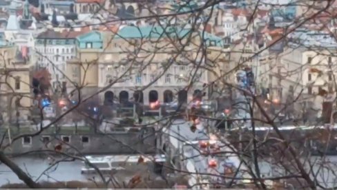 PUCNJAVA U ŠKOLI U PRAGU: Ima poginulih, blokiran deo grada (VIDEO)