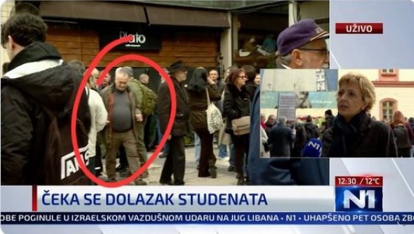 ОТПОРАШ КОЈИ ИМА 57 ГОДИНА НА ПРОТЕСТУ ТЗВ. СТУДЕНАТА: На скупу на Студентском тргу и Срђан Миливојевић (ФОТО) ОТПОРАШ КОЈИ ИМА 57 ГОДИНА НА ПРОТЕСТУ ТЗВ. СТУДЕНАТА: На скупу на Студентском тргу и Срђан Миливојевић (ФОТО)