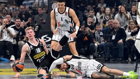 PORAZ CRNO-BELIH U BURNOM DUELU: Partizan izgubio u neverovatnom derbiju Evrolige od Virtusa! PORAZ CRNO-BELIH U BURNOM DUELU: Partizan izgubio u neverovatnom derbiju Evrolige od Virtusa!