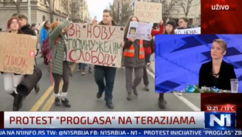 VODITELJKA N1 OČAJNA: Skoro milion ljudi glasalo za opoziciju ali ih nema na ulici (VIDEO) VODITELJKA N1 OČAJNA: Skoro milion ljudi glasalo za opoziciju ali ih nema na ulici (VIDEO)