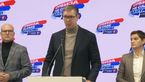 GLEDAMO KAKO DA IDEMO NAPRED: Vučić najavio formiranje Vlade do kraja februara