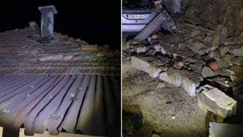 NESTALO STRUJE, STIGLI VATROGASCI: U zemljotresom pogođenom selu mnogo kuća sa oštećenjima, 4 povređeno NESTALO STRUJE, STIGLI VATROGASCI: U zemljotresom pogođenom selu mnogo kuća sa oštećenjima, 4 povređeno