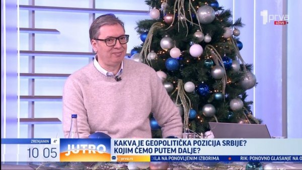 НАРОД ЈЕ ТАЈ КОЈИ УВЕК ОДСВИРА КРАЈ Вучић на ТВ Прва - Сувише је ово озбиљна држава и немојте да се играте са њом