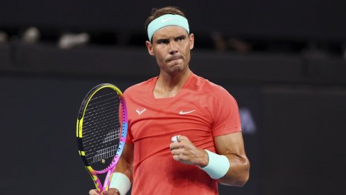 E, OVO SAM HTEO! Rafael Nadal se oglasio posle ubedljive pobede u Brizbejnu