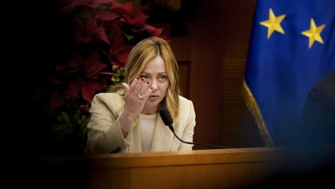 MELONI PRETI PUTINU: Jedini put do mira je saterati Rusiju u ćorsokak MELONI PRETI PUTINU: Jedini put do mira je saterati Rusiju u ćorsokak