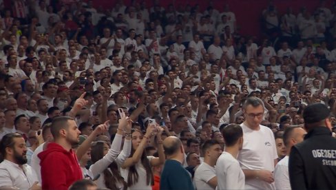 KAKVA SCENA! Pogledajte šta su delije napravile od Arene pred početak meča Crvena zvezda - Partizan u Evroligi! (FOTO)