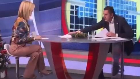 UZBUNA NA N1: Voditeljka dobila pozivnicu da dođe na proslavu 9. januara, ona tvrdi da je to provokacija (VIDEO) UZBUNA NA N1: Voditeljka dobila pozivnicu da dođe na proslavu 9. januara, ona tvrdi da je to provokacija (VIDEO)