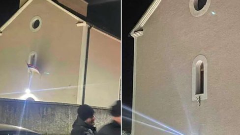 NOVI NAPAD NA SRBE: U Konjicu tražili da se skine trobojka sa crkve NOVI NAPAD NA SRBE: U Konjicu tražili da se skine trobojka sa crkve