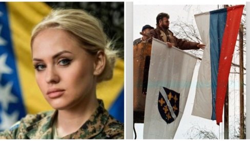 SKANDALOZNO: Mlada potporučnica Oružanih snaga BiH potpiruje mržnju (FOTO) SKANDALOZNO: Mlada potporučnica Oružanih snaga BiH potpiruje mržnju (FOTO)