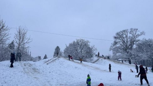 ВОДЕ ДЕЦУ НА САНКАЊЕ ПРЕКО ХУМКИ ЖРТАВА: Скрнављење спомен-гробља у Сремској Митровици