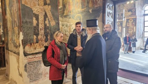 POSETA FON KRAMON KIM: Gračanica i Dečani najznačajniji spomenici kulturnog nasleđa koje imamo POSETA FON KRAMON KIM: Gračanica i Dečani najznačajniji spomenici kulturnog nasleđa koje imamo