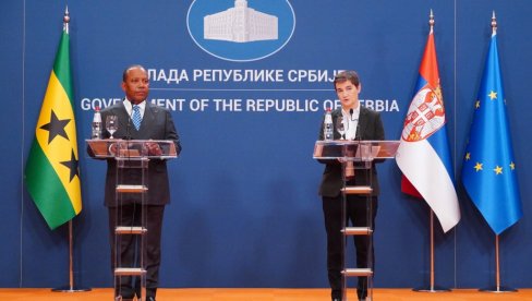 DAVNO SMO UVIDELI DOSLEDNOST SRBIJE:Premijer Sao Tome i Prinsipe tokom posete Beogradu preneo poruku DAVNO SMO UVIDELI DOSLEDNOST SRBIJE:Premijer Sao Tome i Prinsipe tokom posete Beogradu preneo poruku