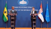ДАВНО СМО УВИДЕЛИ ДОСЛЕДНОСТ СРБИЈЕ:Премијер Сао Томе и Принсипе током посете Београду пренео поруку