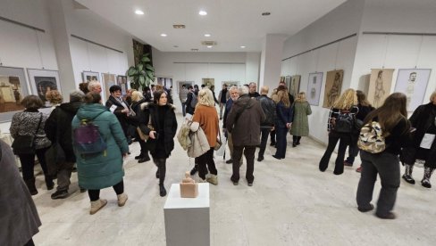 IZLOŽBA MLADIH UMETNIKA: Postavka u Galeriji opštine Vračar do 25. januara IZLOŽBA MLADIH UMETNIKA: Postavka u Galeriji opštine Vračar do 25. januara