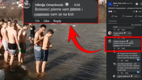 PLJUJU PLEME I KRST, POLICIJA ISTRAŽUJE: Na Bogojavljenje oglasili se srbomrsci iz Bijelog Polja (FOTO/ VIDEO) PLJUJU PLEME I KRST, POLICIJA ISTRAŽUJE: Na Bogojavljenje oglasili se srbomrsci iz Bijelog Polja (FOTO/ VIDEO)